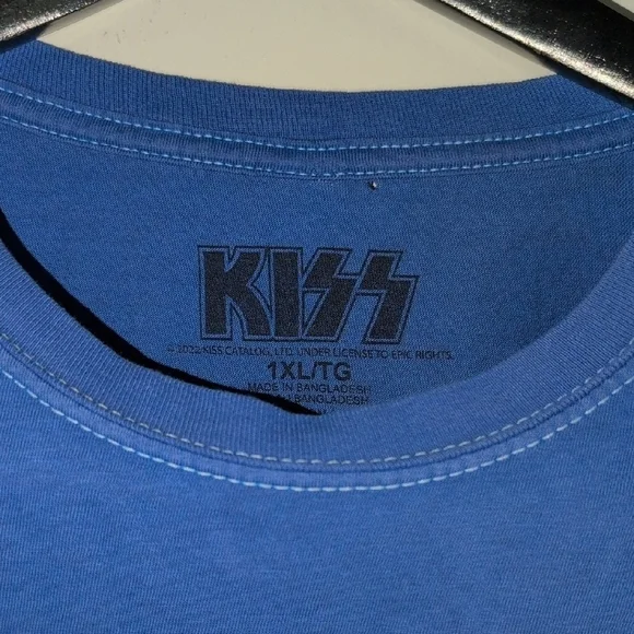 KISS Graphic Blue T-Shirt - Picture 3 of 4